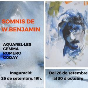 Exposició Somnis de Walter Benjamin al CRAI Biblioteca de Filosofia, Geografia i Història