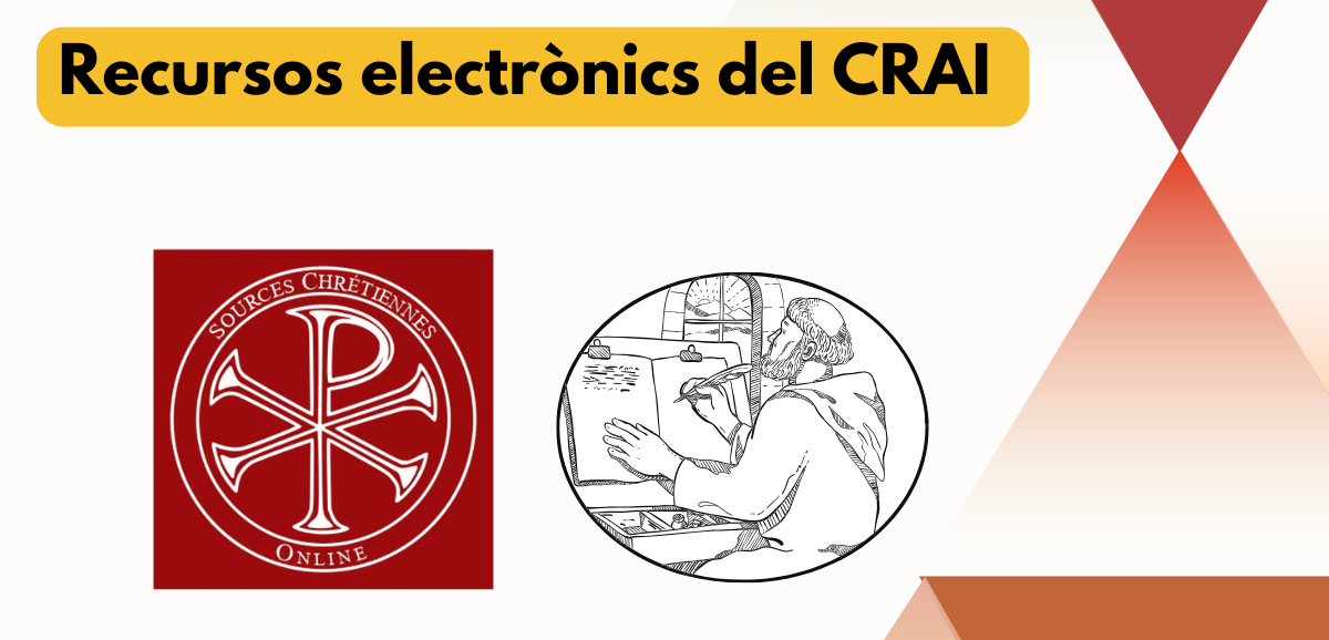 Nova base de dades subscrita pel CRAI de la UB: Sources Chrétiennes Online